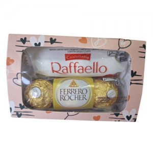 CHOCOLATE 6 UNIDADES (Rafaello +Ferrero Rocher)